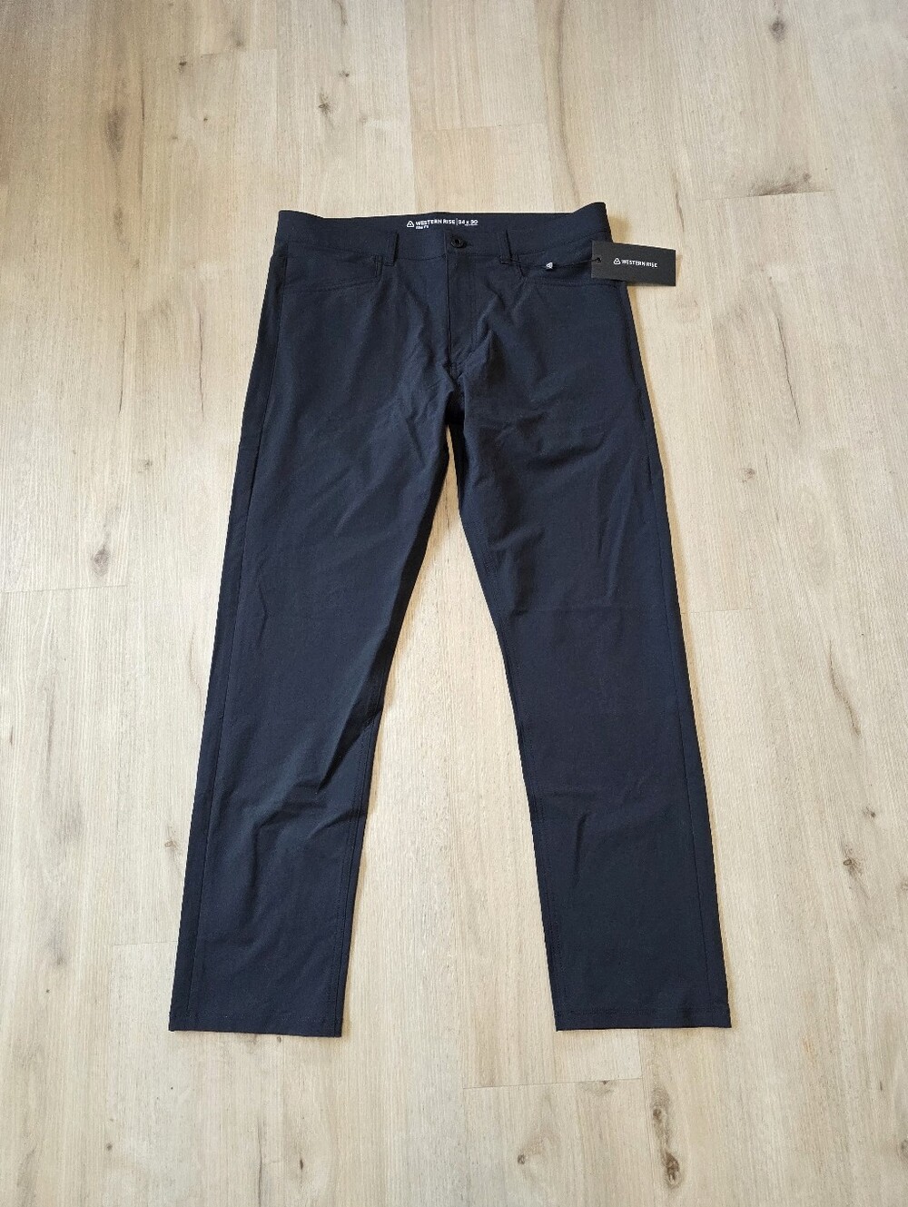 Western Rise Evolution Pants Slim Fit Size 34 Black
